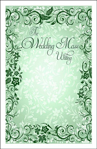 Wedding Program Cover Template 11C - Graphic 4